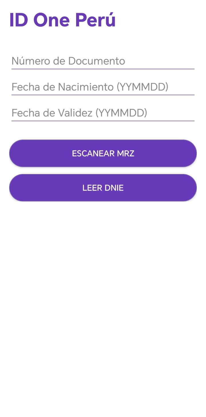 Lectura NFC del DNIe