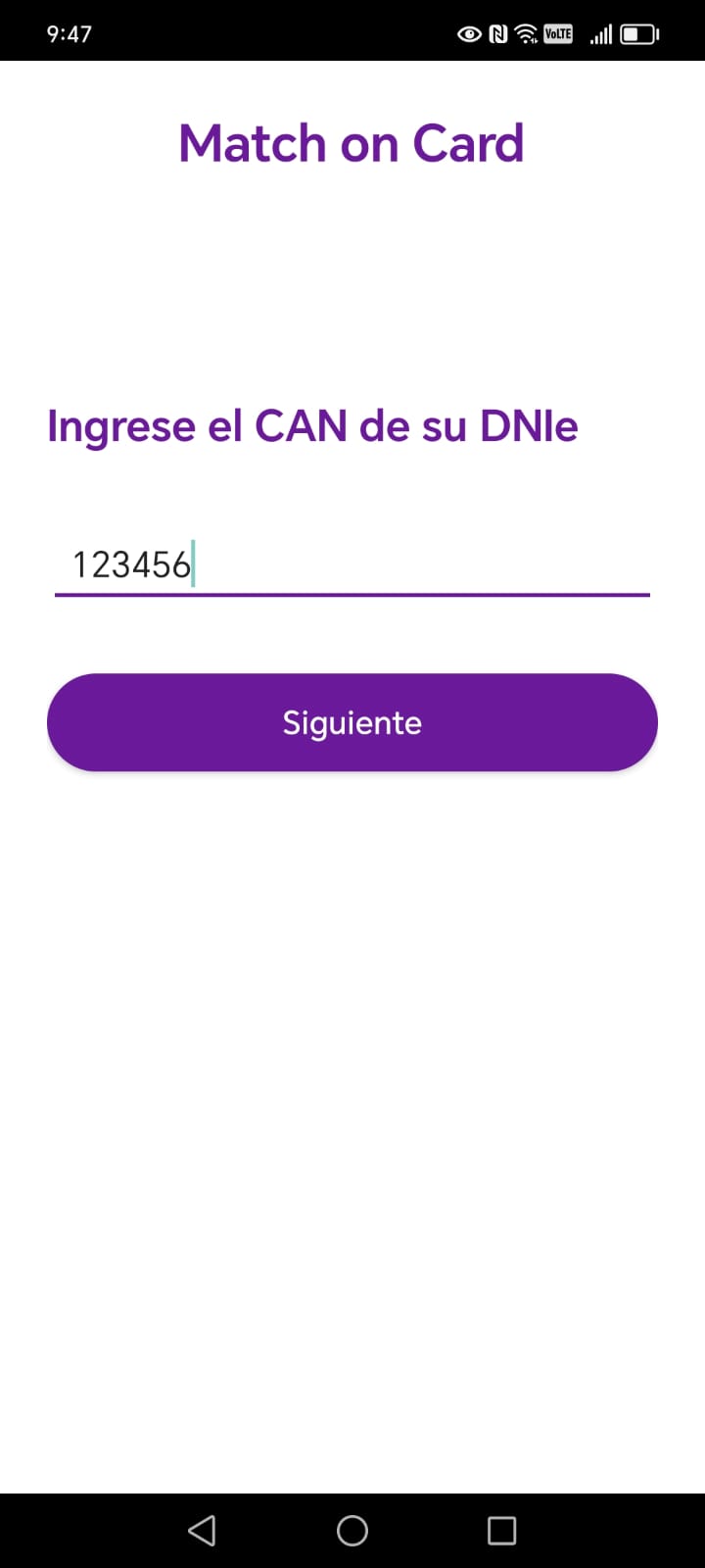 Verificaci&oacute;n dactilar