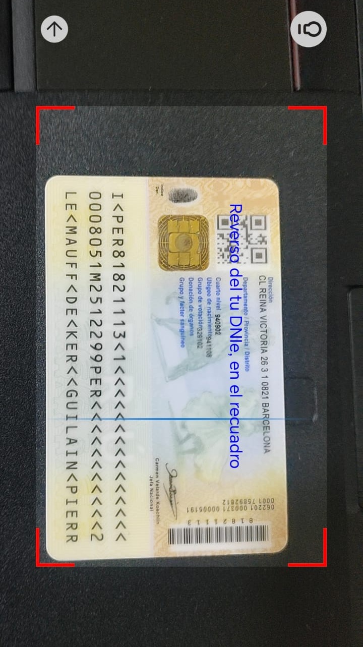 Validaci&oacute;n con c&oacute;digo CAN