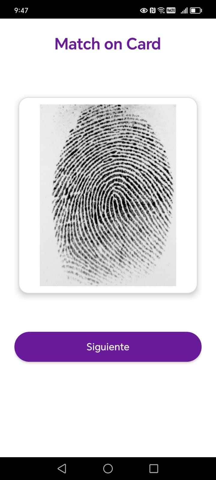 Lectura biom&eacute;trica