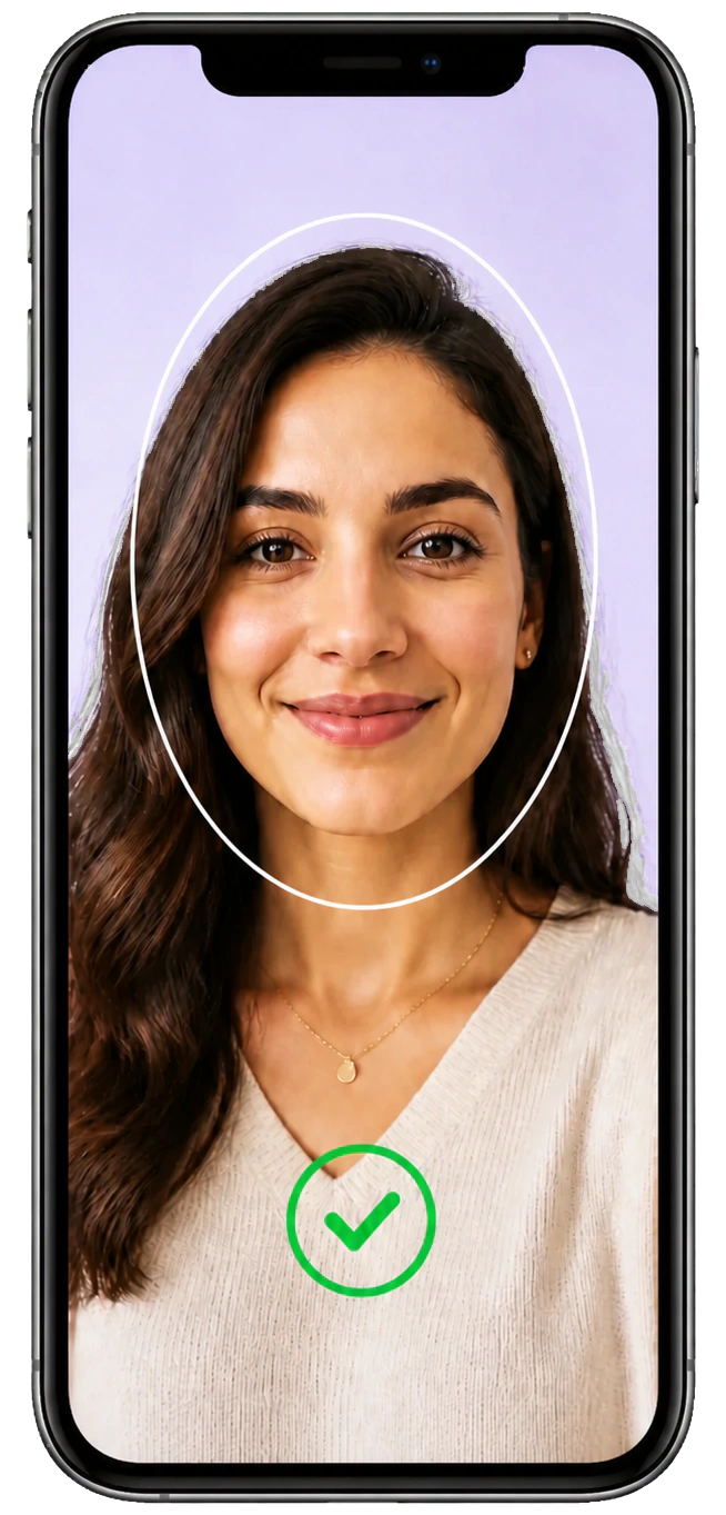 Verificación biométrica de identidad desde un teléfono celular
